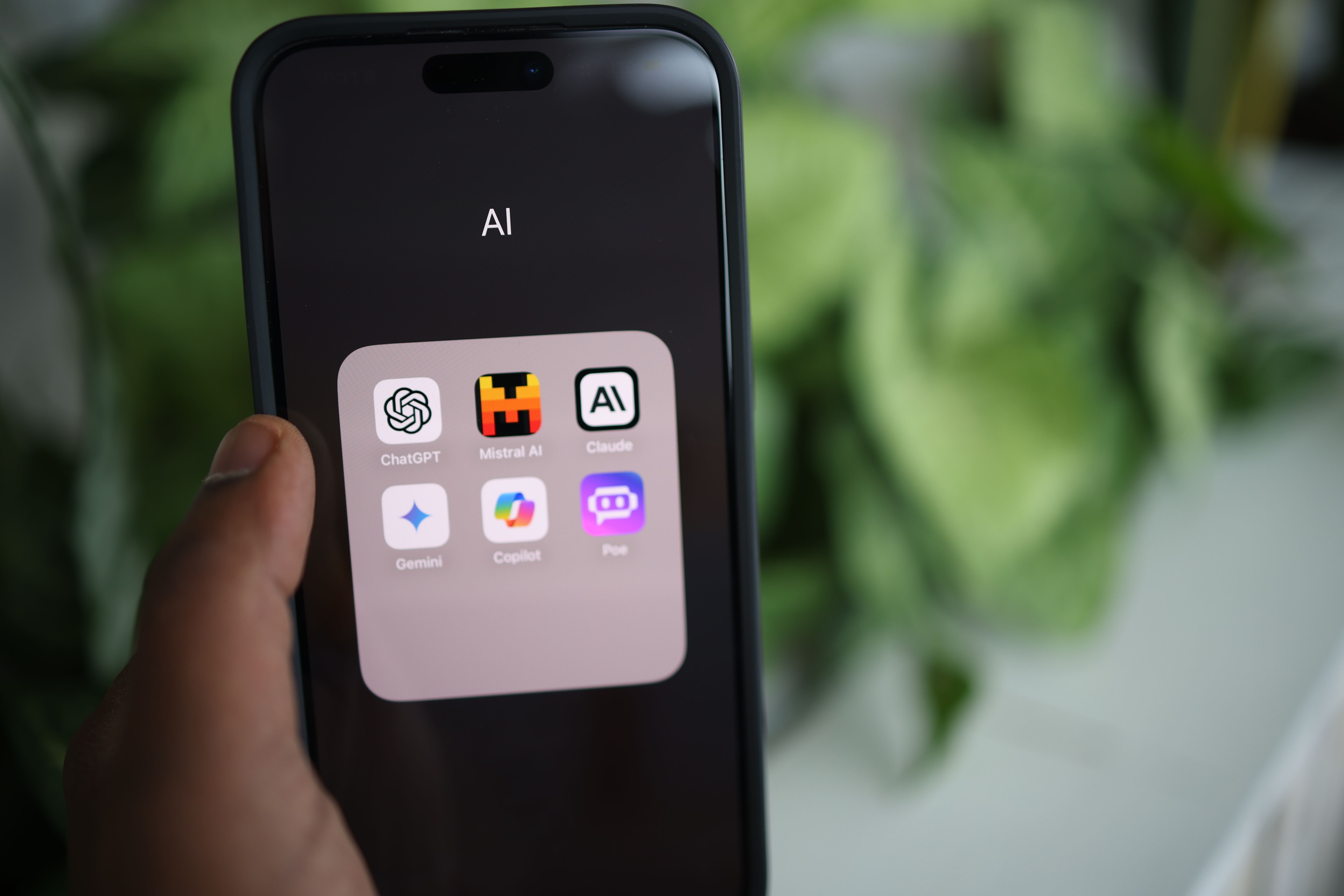 Applications IA sur téléphone