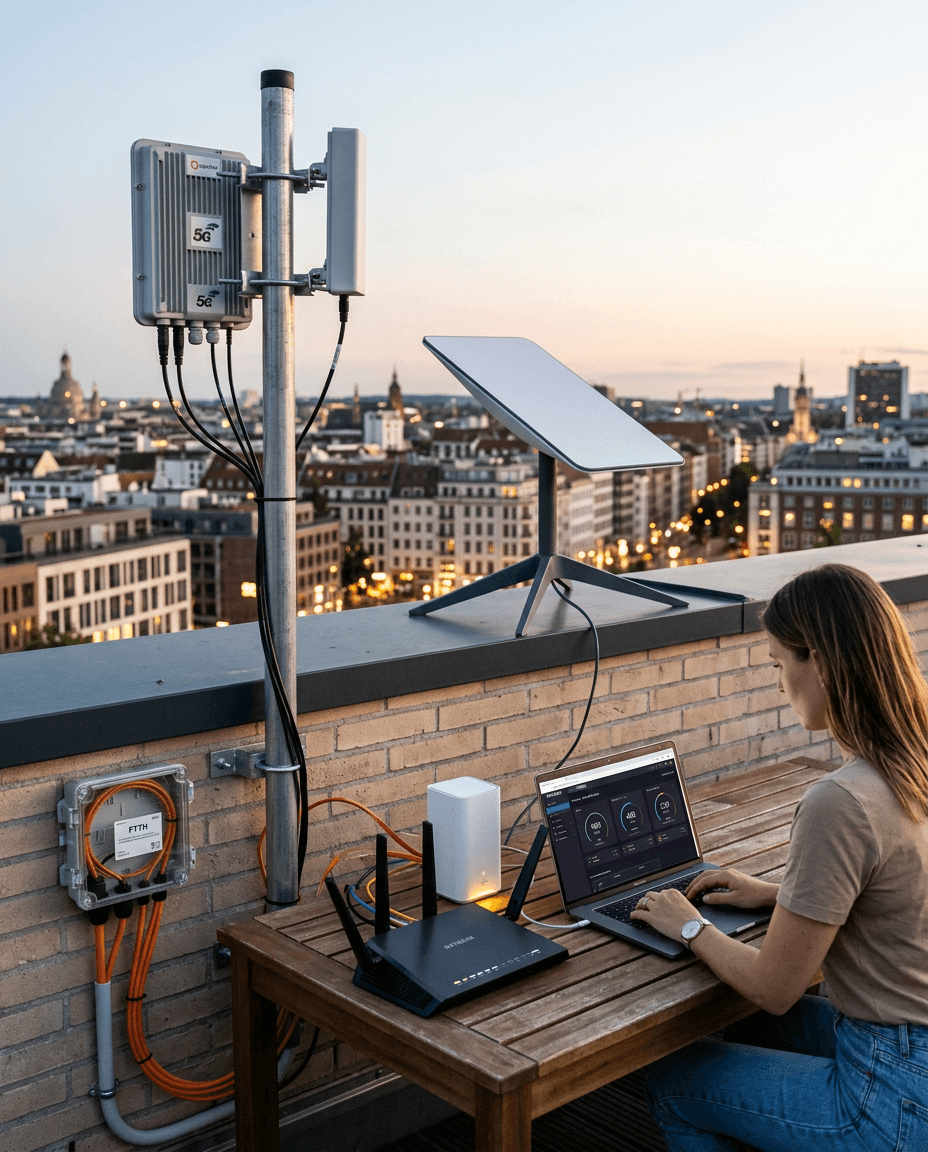 Image représentant plusieurs types de connectivité